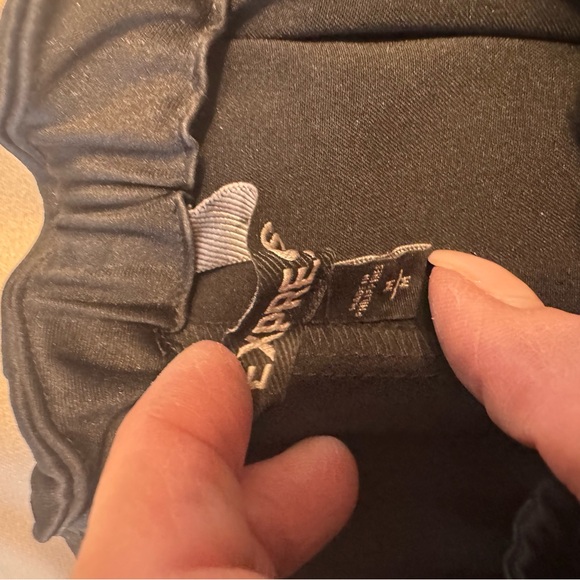 Express Black Off-Shoulder Ruffle Top - Picture 3 of 3